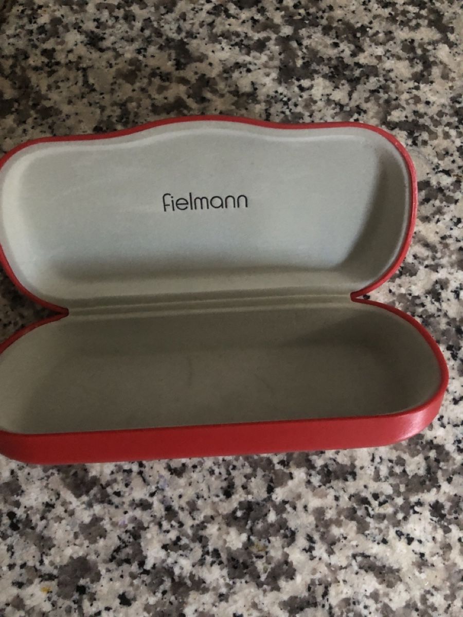 Binocoli: Eyeglass Case Fielmann Red Hard Shell Spectacle Case – Nuovo (secondo la descrizione) da Baltschieder venduto da Miumiu21