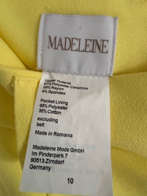 Madeleine Pantaloni: Madeleine leicht fliesende Hose Gr. 40 – Nuovo (secondo la descrizione) da Lamone venduto da Rfiero 3