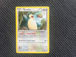 Pokemon Snorlax non Holo XY Breakthrough near Mint