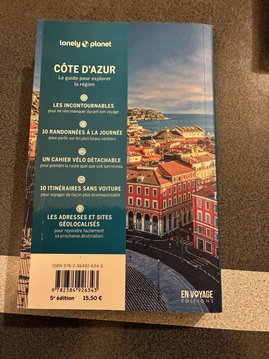 Livres: Lonely Planet - Côte d’Azur – Neuf (Voir description) à Genève par Laniblue 1