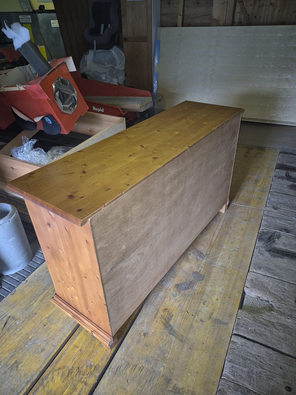 Cassettiere: Sideboard / Kommode Fichte gebeizt lackiert – Usato da Flumserberg Bergh venduto da tamaramullis 1