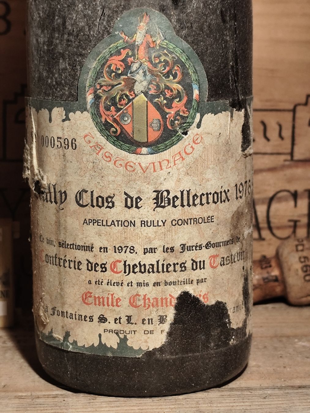 Vino: 1976 Rully Clos de Bellecroix – Nuovo (secondo la descrizione) da Büsserach venduto da Vintage-vins