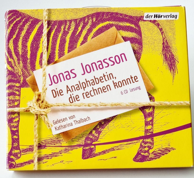 6 CDs DIE ANALPHABETIN,DIE RECHNEN KONNTE Jonas Jonasson Kaufen auf