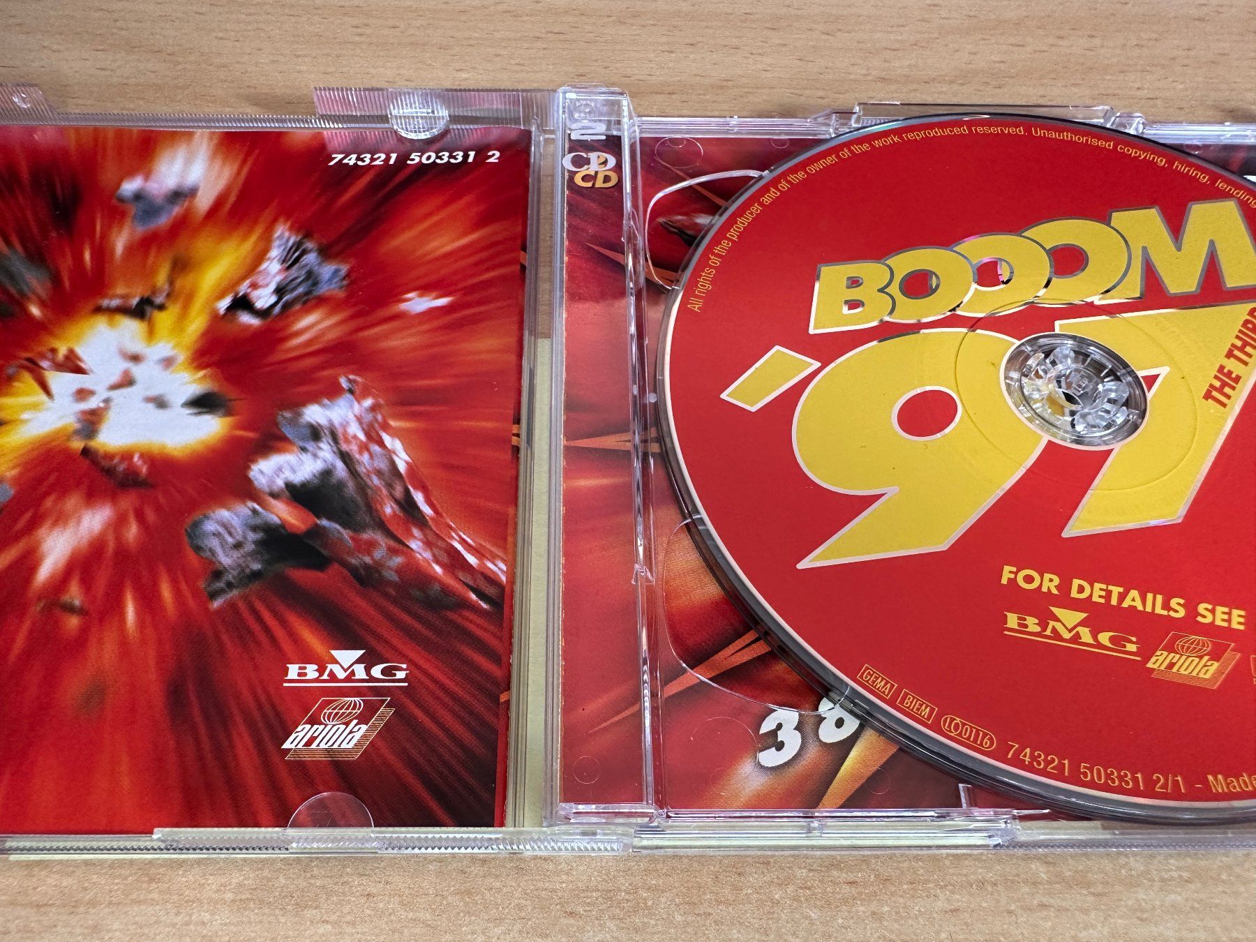 CD: Various – Booom '97: The Third - 2 CD – Usato da Rikon im Tösstal venduto da Alpenmutz 2