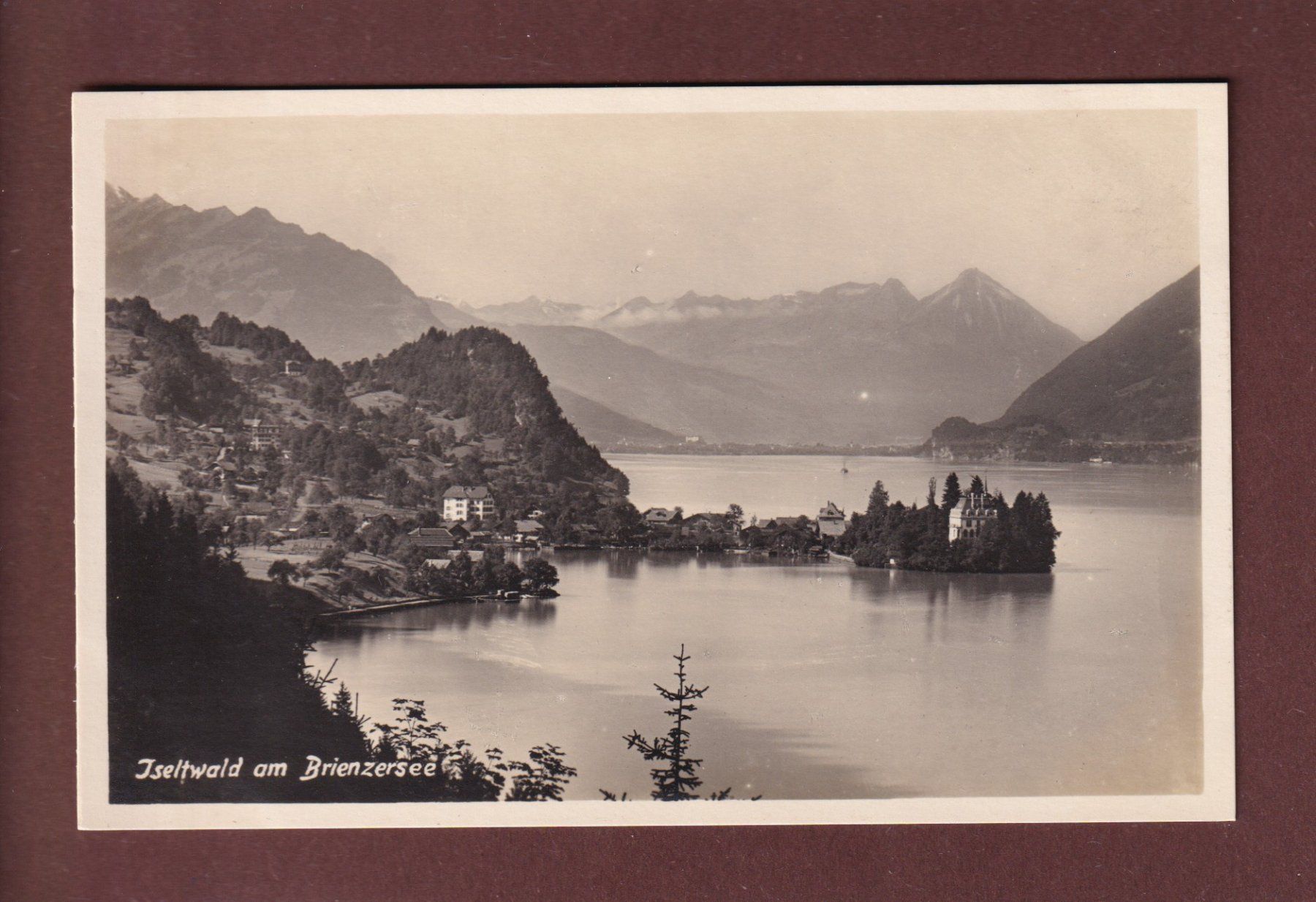 Ansichtskarten: ISELTWALD am Brienzersee – Gebraucht aus Pully von nicecards