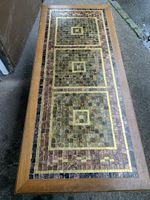 Edler Mosaiktisch / Couchtisch, Top Zustand! Selten!