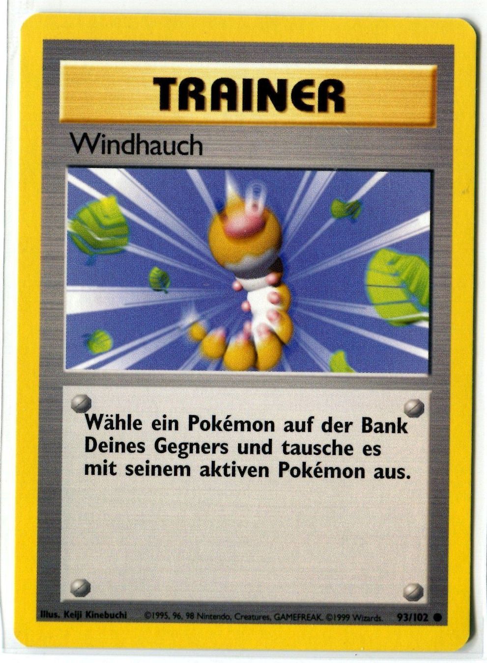 Pokémon Carte collezionabili: Windhauch Basis Set 93/102 – Nuovo (secondo la descrizione) da Dornach venduto da Deco89