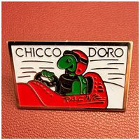 Vintage-Pin von Caffè Chicco d'Oro
