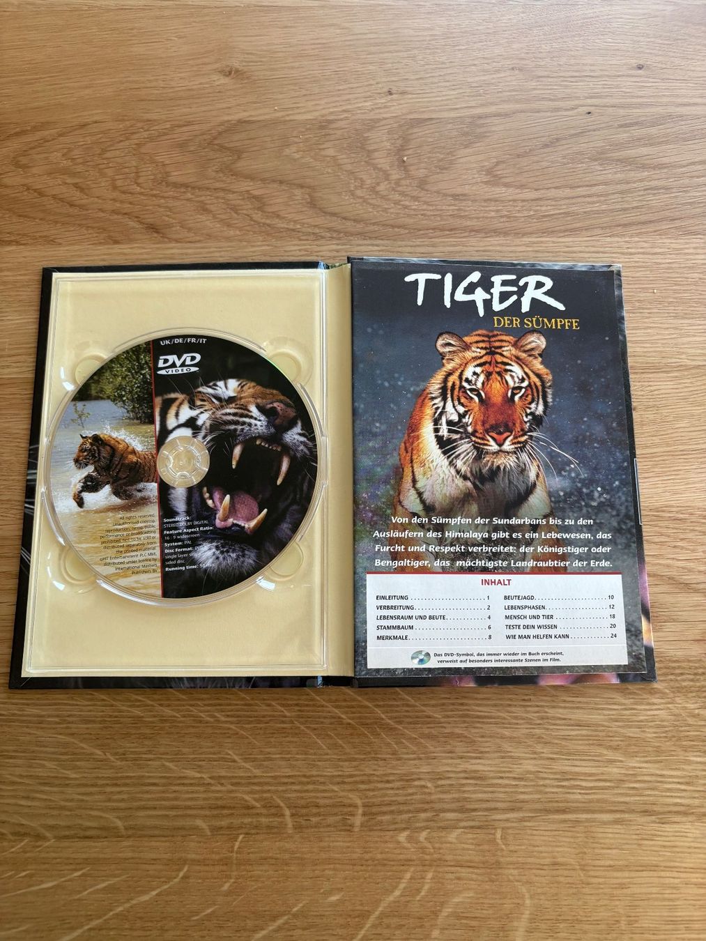 Tutti i DVDs: Tiger der Sümpfe DVD - Natural Killers - Tierdoku! – Nuovo (secondo la descrizione) da Wettswil venduto da nobelii 2