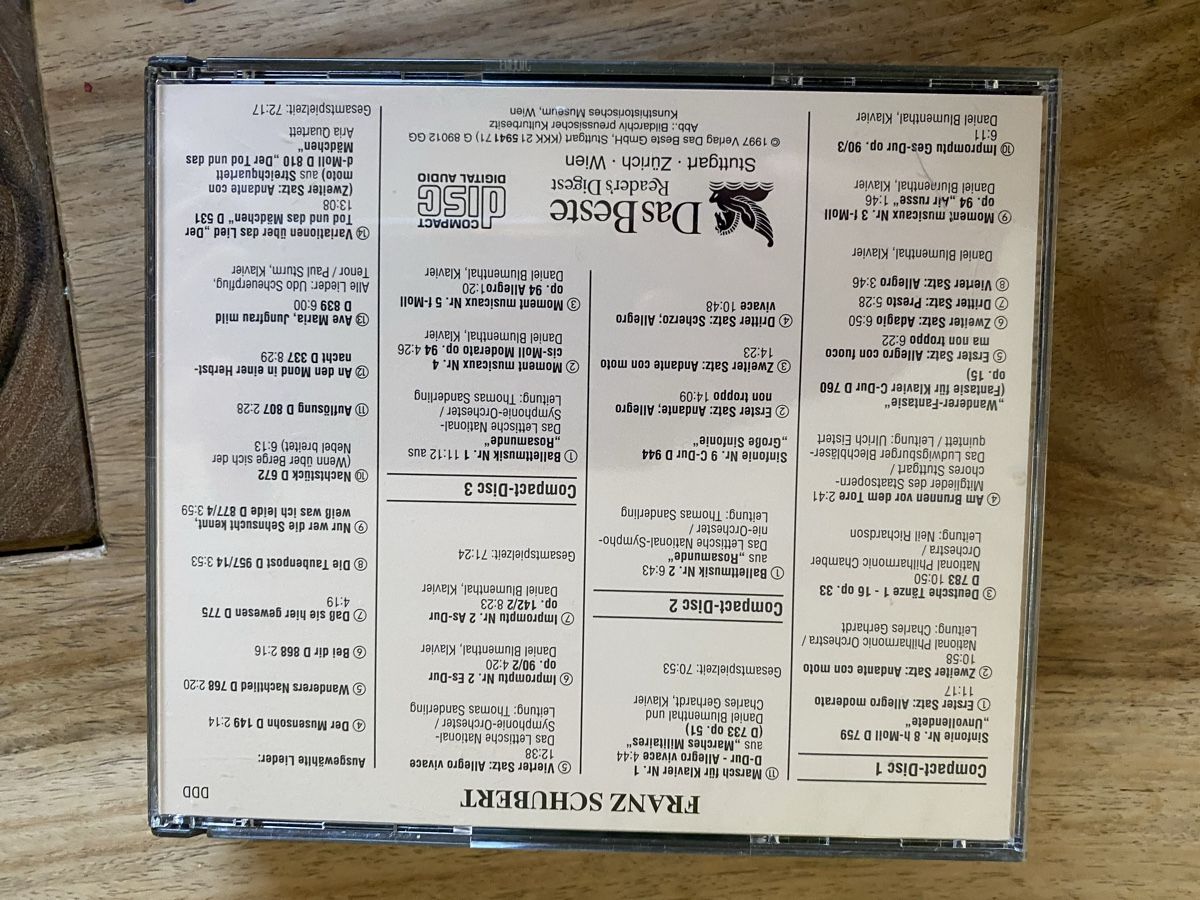 CD: CDs Klassik grosse Meister neuwertig – Nuovo (secondo la descrizione) da Thörishaus venduto da luc_nsv9 1
