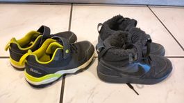 Jack Wolfskin & Nike Schuhe, Gr. 30-31
