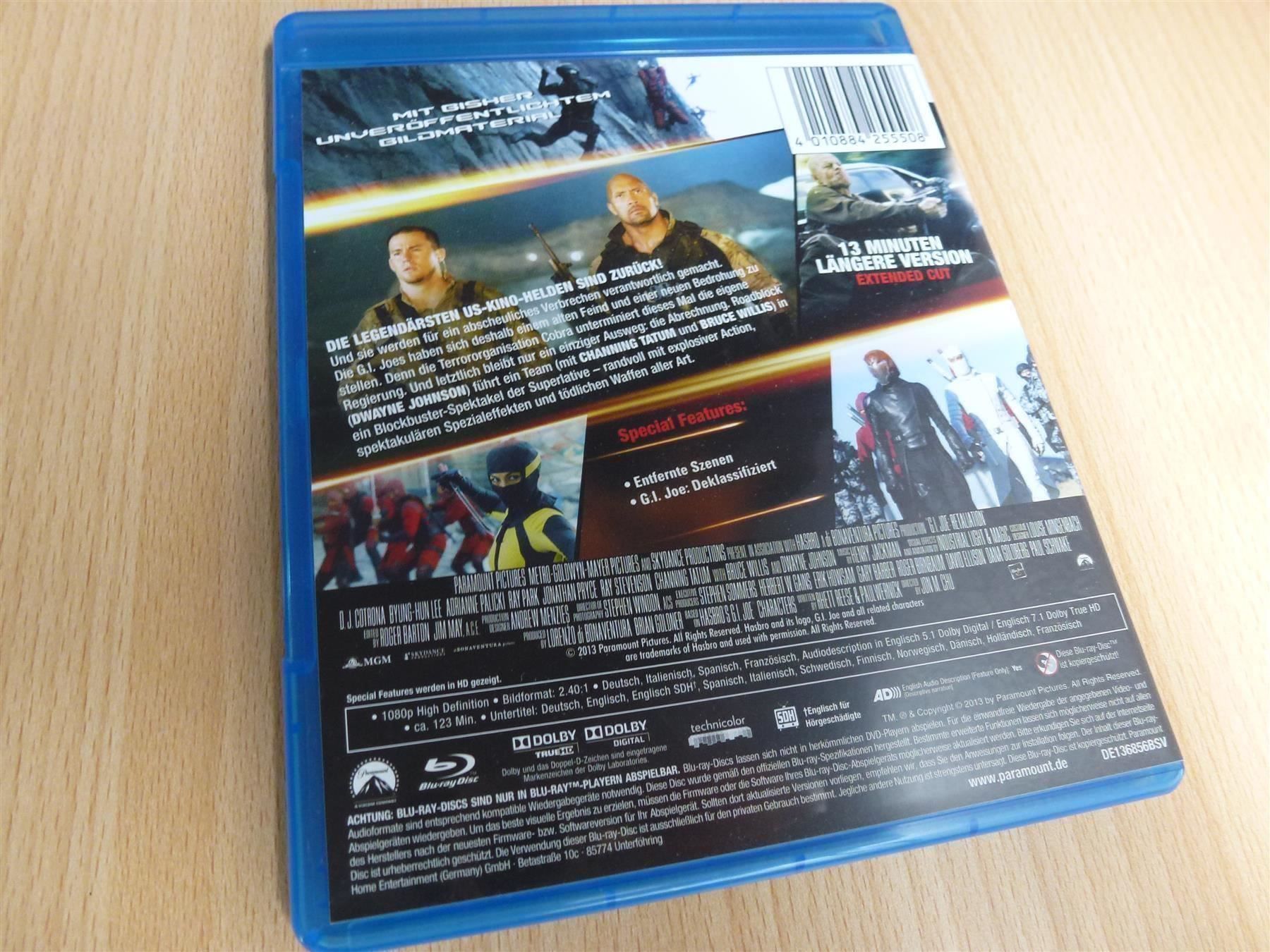 Alle DVDs: G.I.Joe - Die Abrechnung – Gebraucht aus Hombrechtikon von Maloev17 1