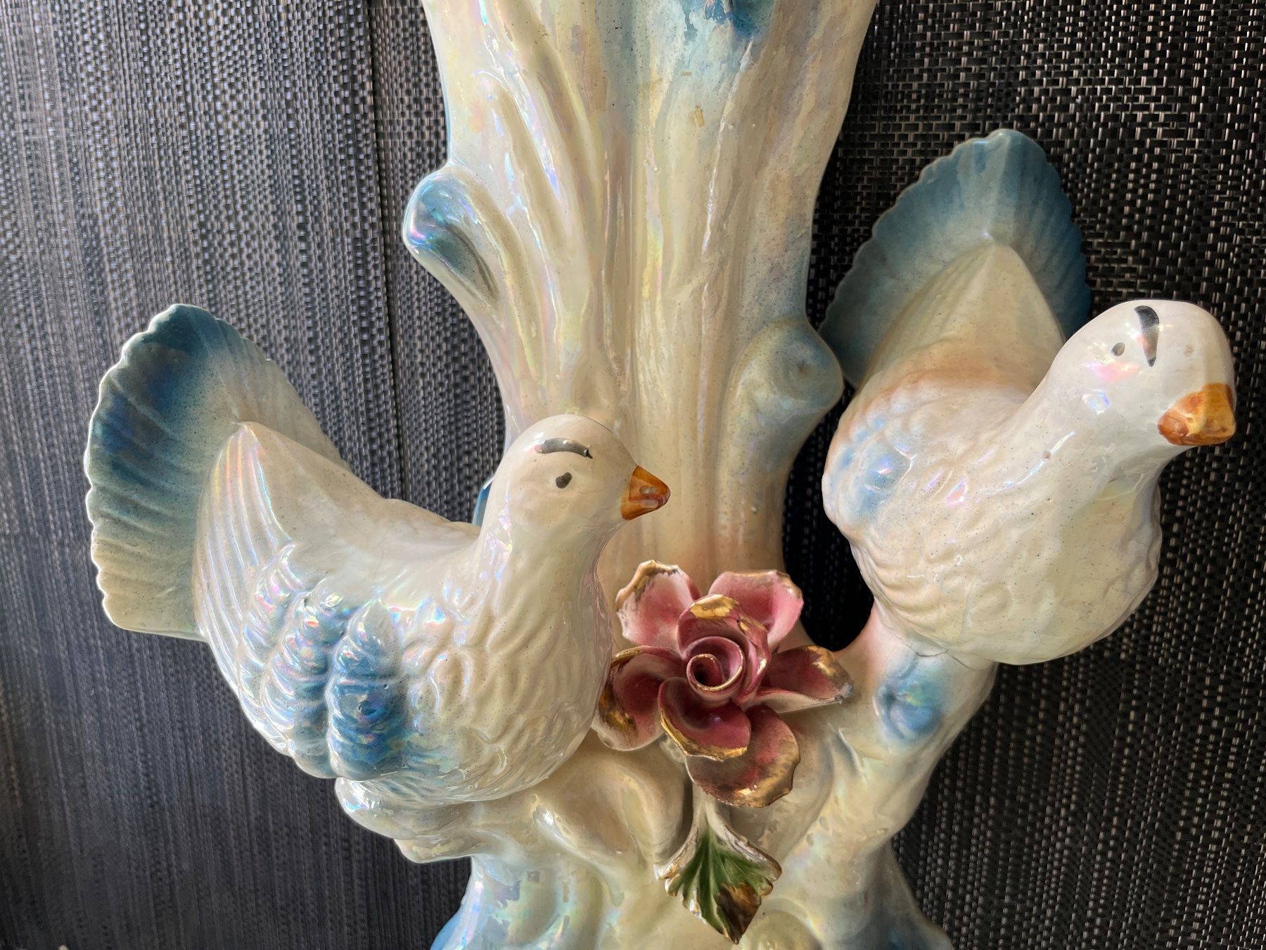 Vasi & Recipienti: Vintage Keramik Vase mit Tauben – Usato da Baar venduto da Aatina 2