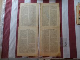 4 Stk. Jugendschriften Globi 1940, 1960, 1947, 1942 - G561