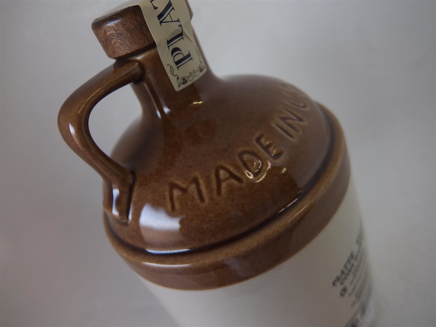 Bevande alcoliche: 1 Steinkrug, Platte Valley Corn Whiskey 40%... – Nuovo e nell'imballaggio originale da Wöschnau venduto da Vinsale 3