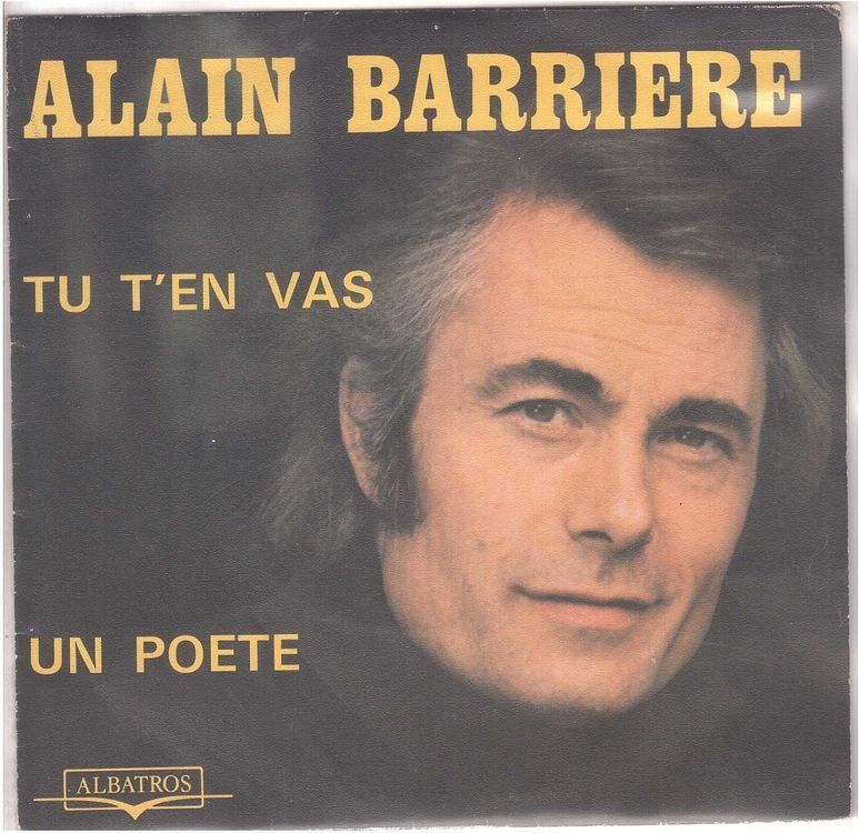 Dischi in vinile: Alain Barriere  --  Tu Tên vas  Single7 – Usato da Rheinau venduto da asteng