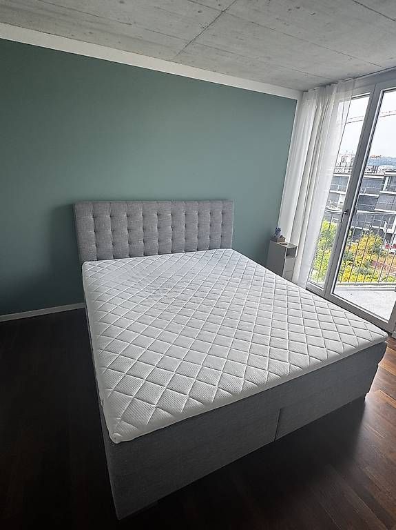 Betten: Boxspringbett "Isa" 180×200 cm inkl. Topper – Gebraucht aus Schlieren von leeno12 1