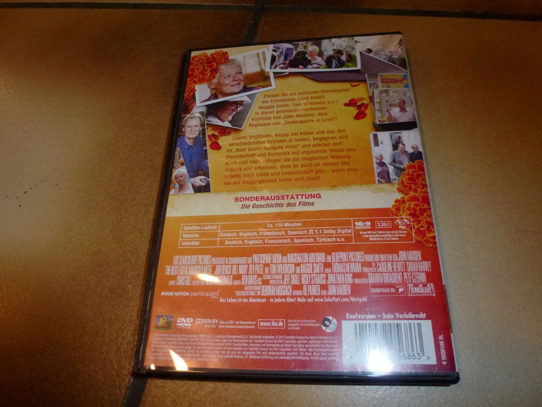 Tutti i DVDs: Best Exotic Marigold Hotel DVD – Usato da Olten venduto da Disc-Verkauf 2