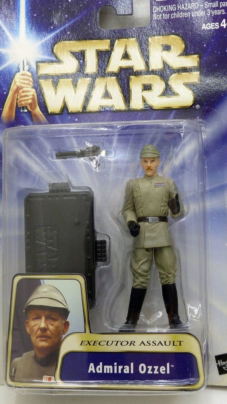 Figuren: STAR WARS RARE ADMIRAL OZZEL EXECUTOR BY HASBRO 2004 – Neu und originalverpackt aus Lugano von YouWantUS