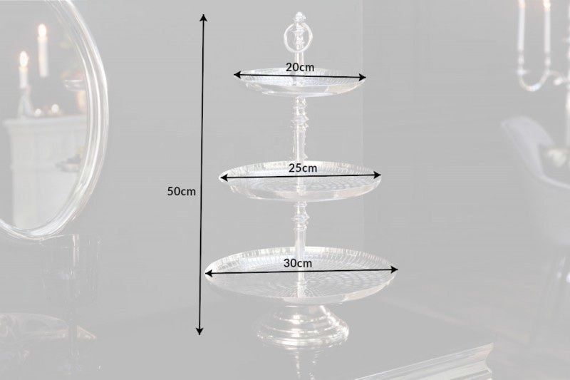 Piatti di portata: ETAGERE Orient Tablett Alu Silber NEU SOFORT – Nuovo e nell'imballaggio originale da Sulgen venduto da eytsh 4