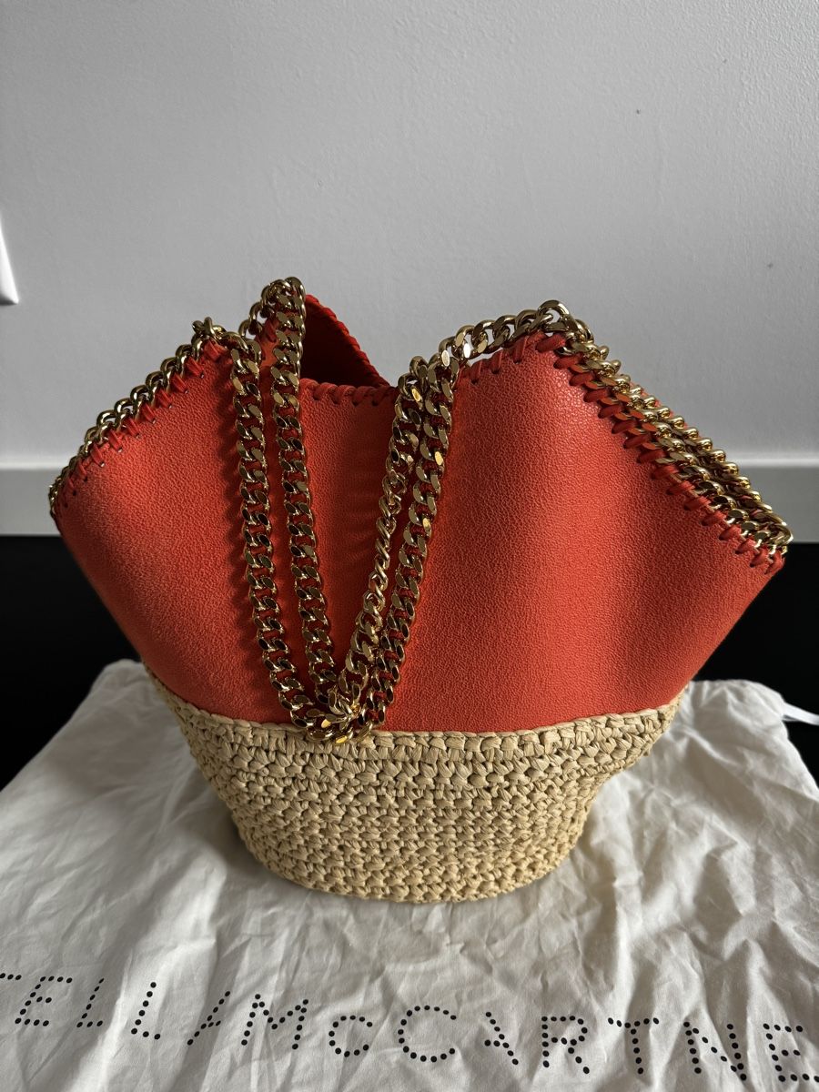 Stella McCartney Borse da donna: Stella McCartney Raffia Tote Bag – Usato da Killwangen venduto da was.sharp 5