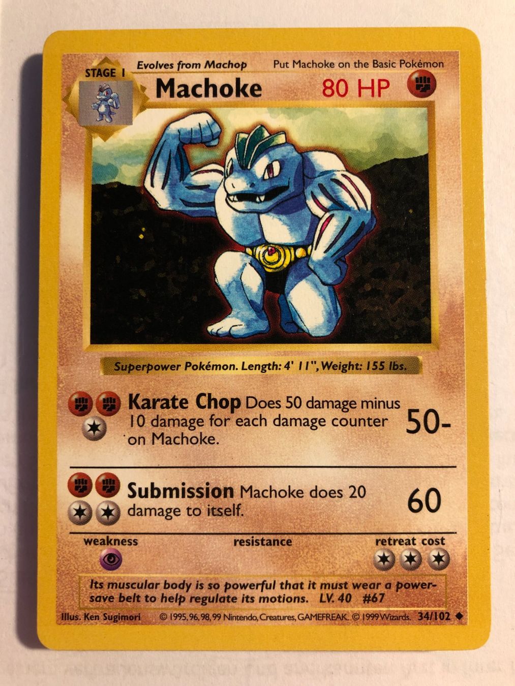Carte collezionabili: Machoke (uncommon) Base Set Shadowless - NM - ab 1.- – Usato da Giubiasco venduto da dan_pr8b