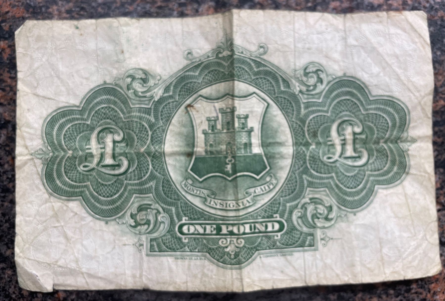 Banconote: Note One Pound Gibraltar – Usato da kloten venduto da Aepte70 1