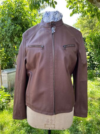 Lederjacke