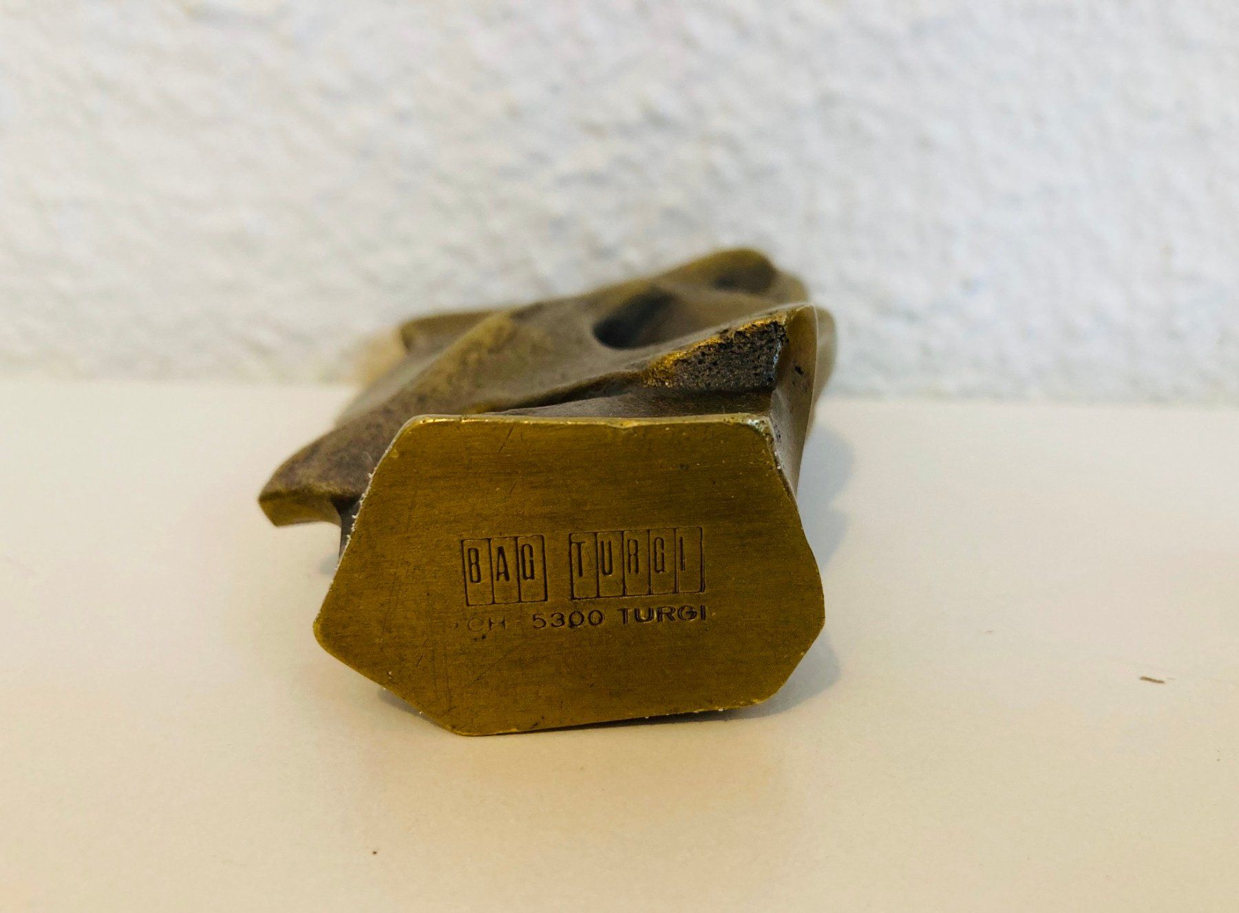 Bag Turgi Statuette: BAG Turgi Bronzefigur, Vogelflug – Usato da Zürich venduto da cornetto55 4