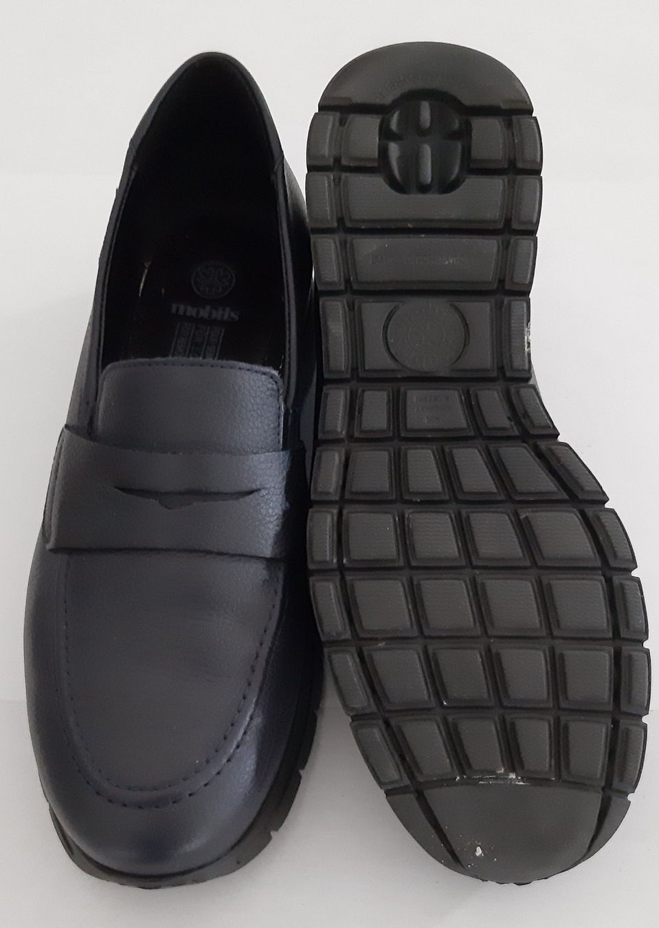 Scarpe da donna: Slipper Mokassins Gr. 40,5  dunkelblau – Usato da Rupperswil venduto da jur_5ywx 1