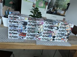 Naruto massiv band 1-24 gebraucht in gutem zustand