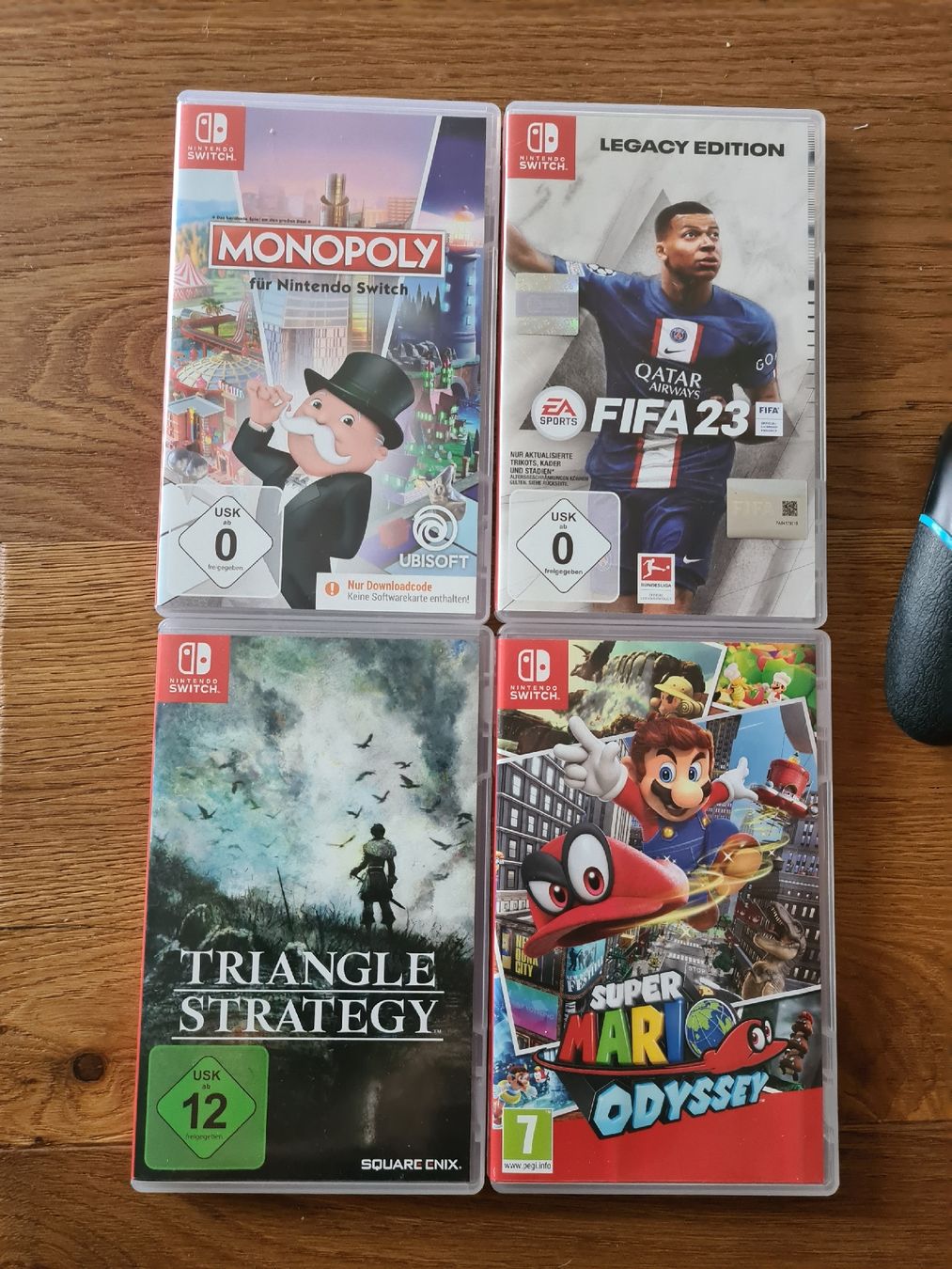 Nintendo Giochi: 4 Nintendo Switch Spiele + Controller, Top Zustand! – Nuovo (secondo la descrizione) da Urdorf venduto da mosi_vintage