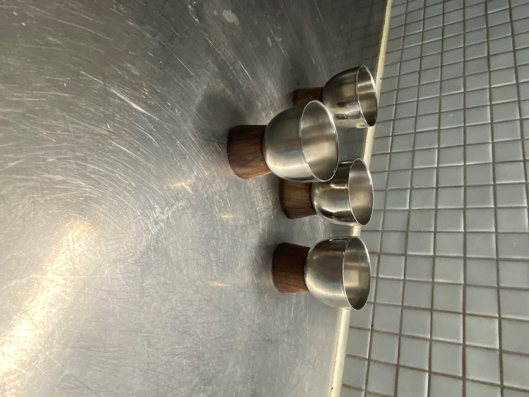 Altre Stoviglie: 4 Eierbecher Dansk design, Lundtofte denmark – Usato da Solothurn venduto da BORGHAGEN 5