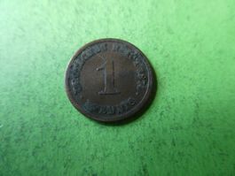 Dt. Reich 1874 A, 1 Pfennig