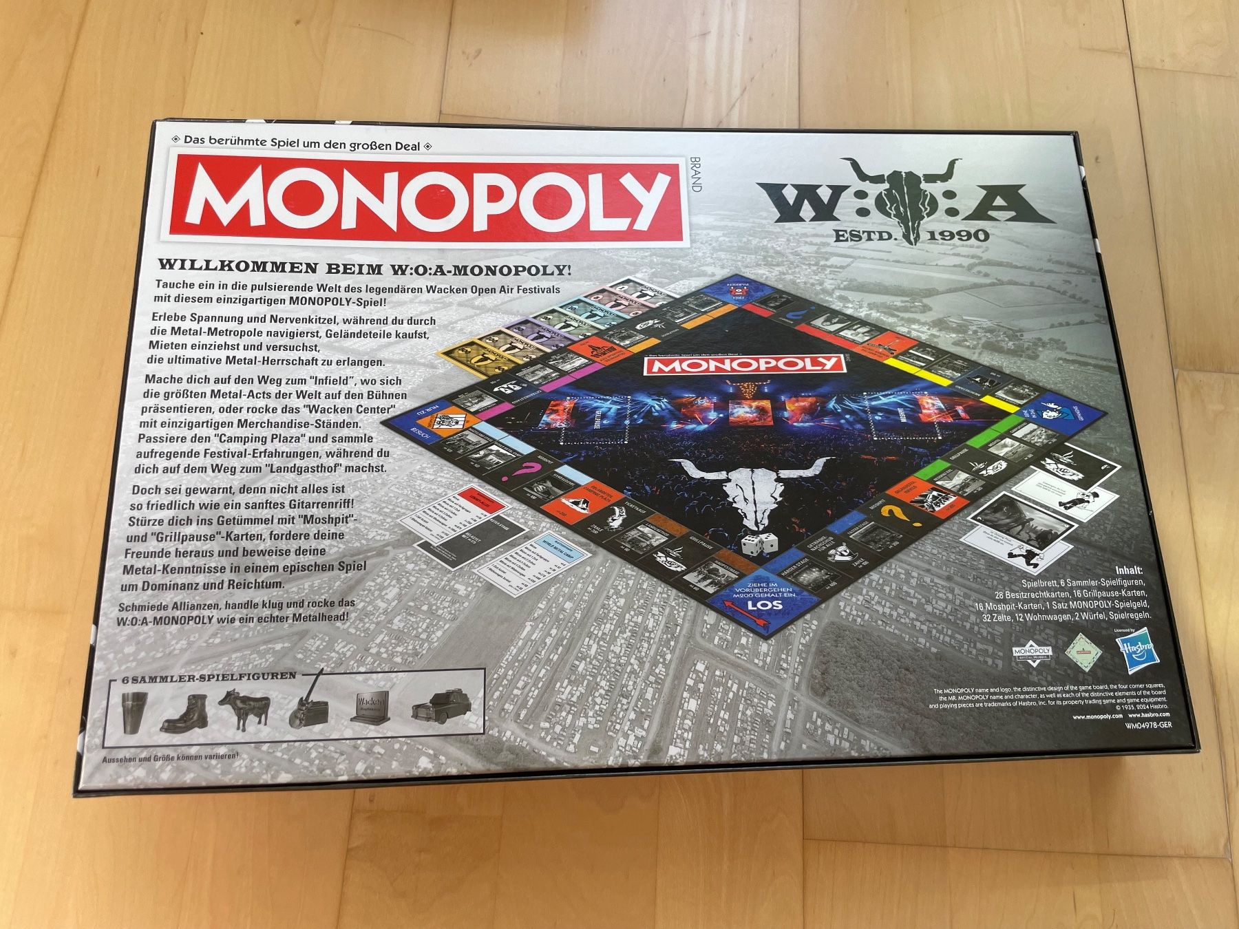 Giochi: Monopoly W:O:A Wacken Open Air Edition – Usato da Kreuzlingen venduto da JLOC 1