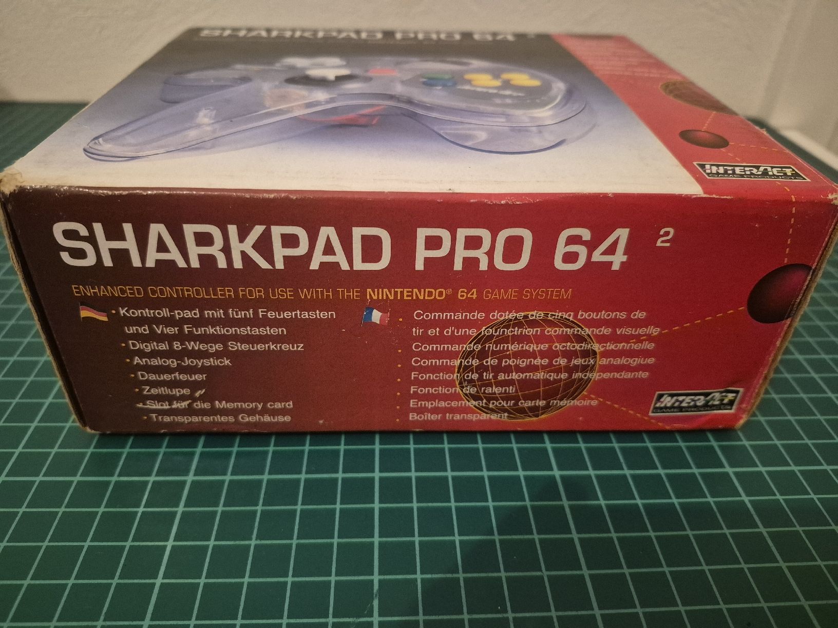 Sharp Controller: Retro N64 Controller - Interact Sharkpad Pro 64 - Clear – Usato da Meyrin venduto da Retro-GZ 7