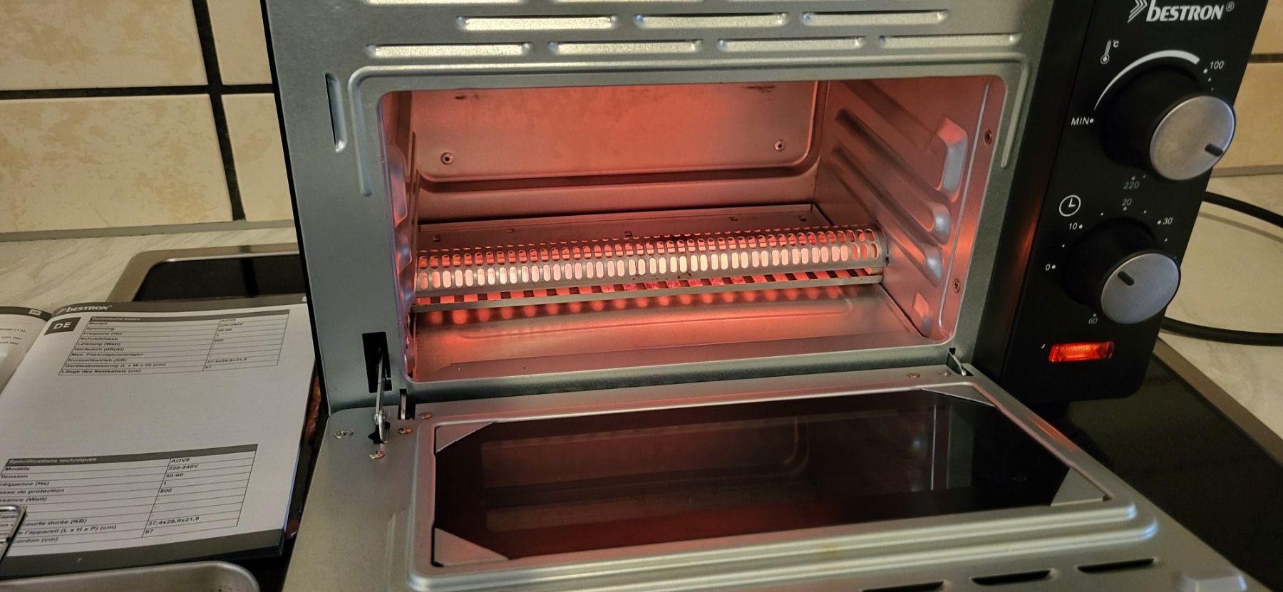 Grils: Bestron Mini Grill-Ofen – D'occasion à Bonfol par salutoi01 2