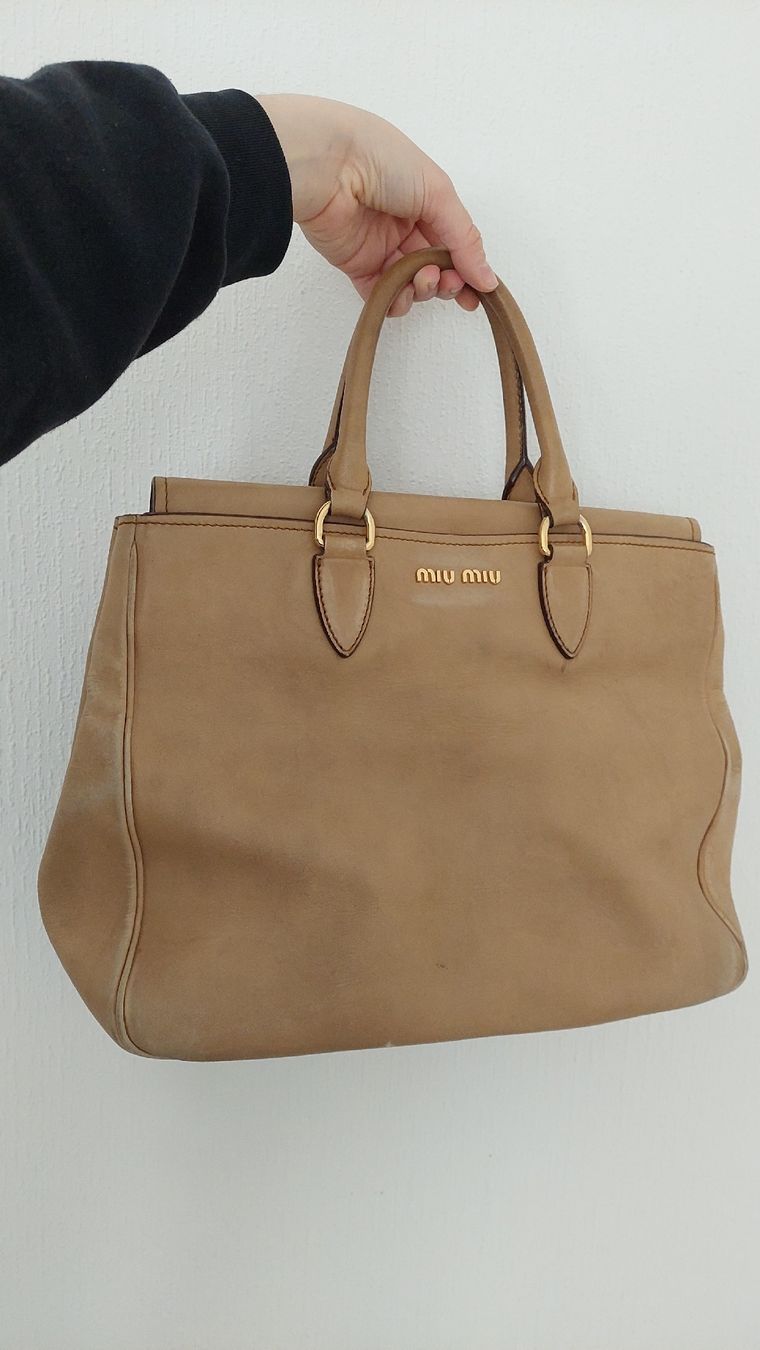 Miu Miu Borse da donna: MIU MIU AW2007 top handle beige bag – Usato da Lausanne venduto da l0ok0co0l 6
