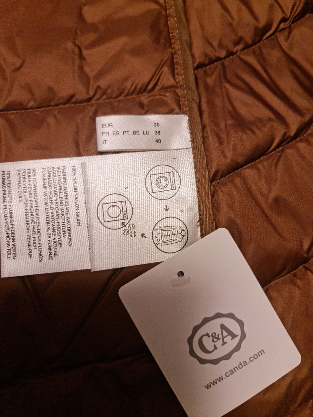 C&A Giacche: Daunenjacke C&A Gr.36 – Nuovo e nell'imballaggio originale da Itingen venduto da bea_bxv5 2