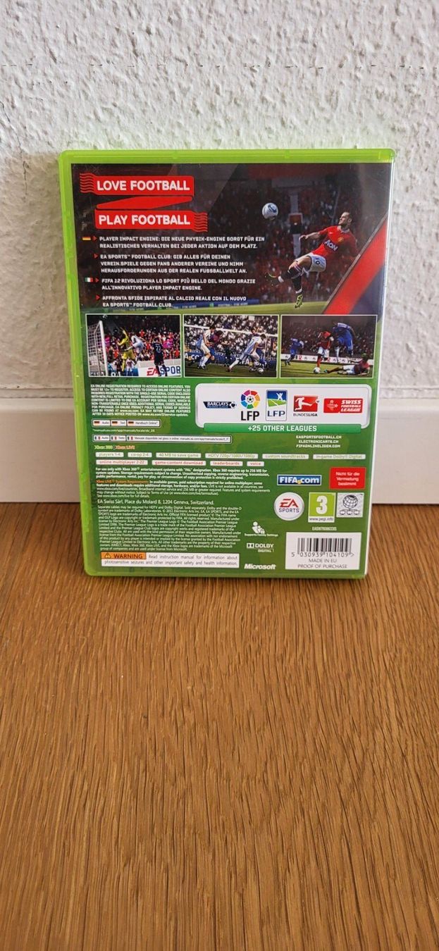 Microsoft Jeux: Xbox 360 - Fifa 12 – D'occasion à Münsingen par DigitaleSpielecke 1