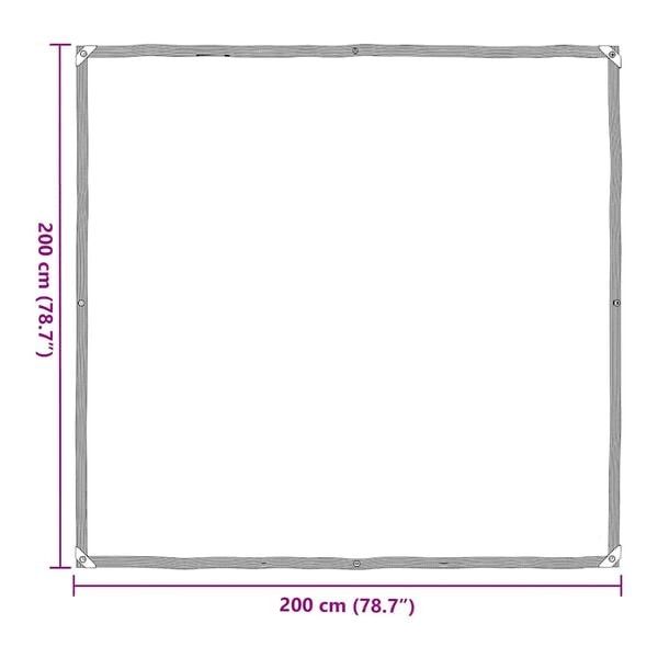Altri Accessori: Bâche transparente avec œillets 2 x 2 m en polyéthylène – Nuovo e nell'imballaggio originale da Palézieux venduto da bantouklan1 9