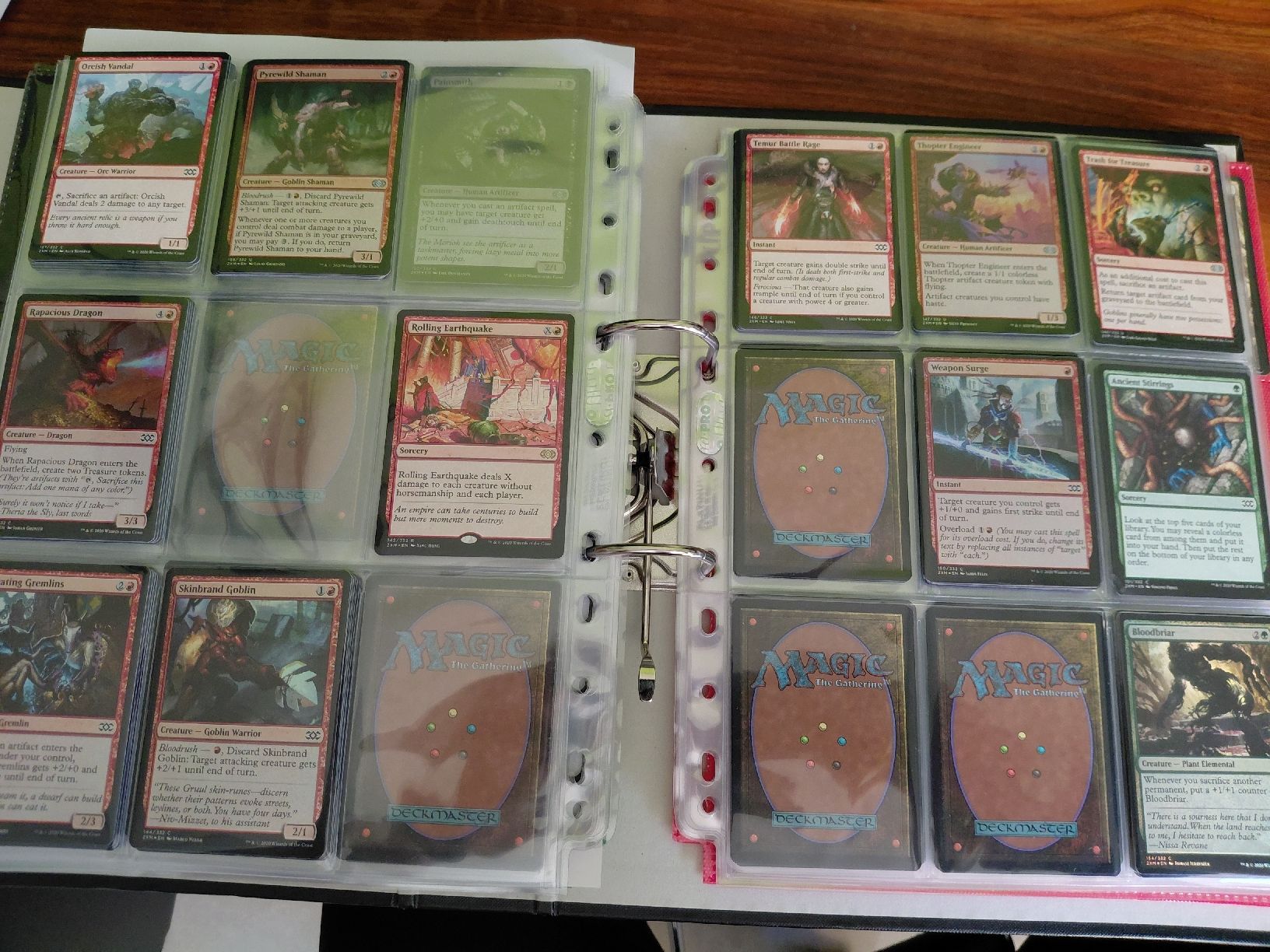 Magic The Gathering Carte collezionabili: Ordner mit ModernMasters und Double Masters+++ – Usato da Kehrsatz venduto da Jadeeeee 5