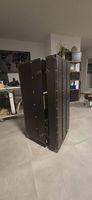 Meuble bar / rangement style malle
