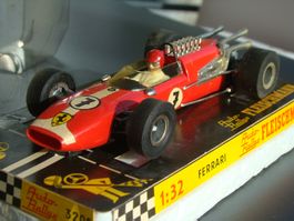 Fleischmann Ferrari F1 Nr 3200 ca1:24 ovp rot  cool vintage