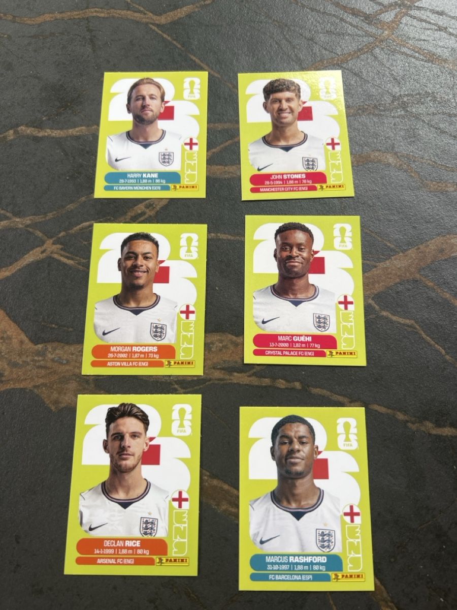 Panini Carte collezionabili: Panini England inkl Harry Kane – Nuovo (secondo la descrizione) da Rorschach venduto da flickflauder12