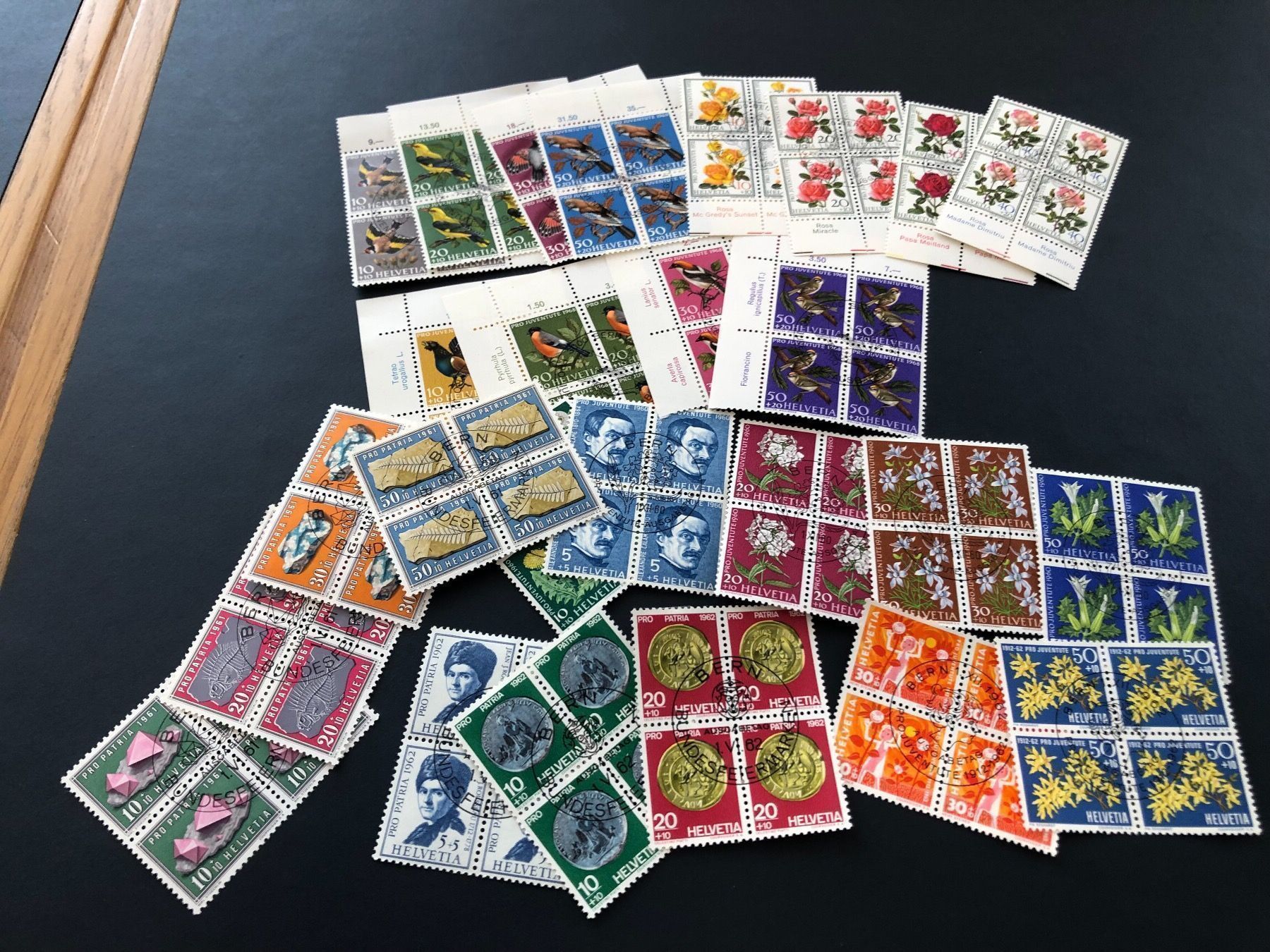 Tous les timbres: Schöne Viererblocks – D'occasion à Lufingen par Rac0 1