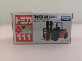 Tomica 111 Toyota L&F Geneo Forklift