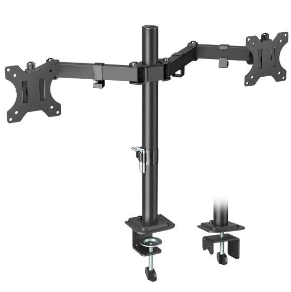 Support d'écran: Monitor Flatscreen Halterung Ständer Doppel Tischhalterung – Neuf avec emballage d'origine à Ermatingen par rik4rdo