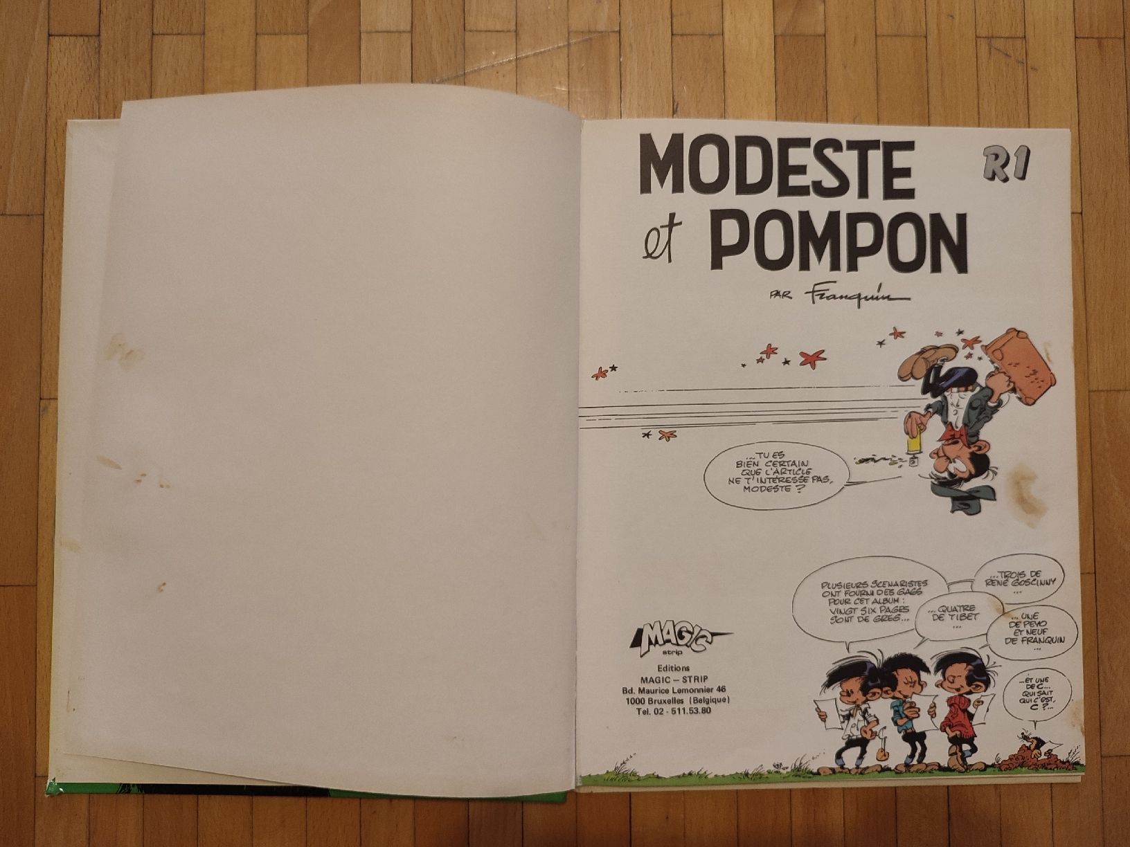 Comics: Modeste et Pompon R1 - Magic Strip 1980 – Gebraucht aus Bougy-Villars von Vogue 4