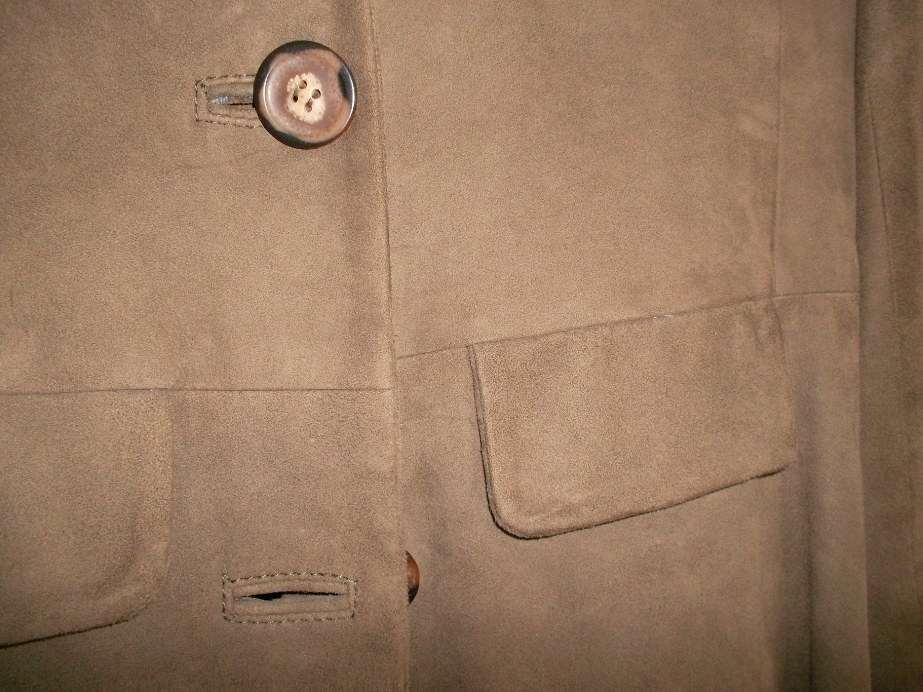 Cappotti: LEONARDO WILDLEDER MANTEL GR. 36 BRAUN – Usato da Zofingen venduto da Felpa 5